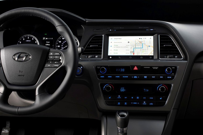 Android Auto пришел на серийную модель Hyundai Sonata 2015 [2 видео]