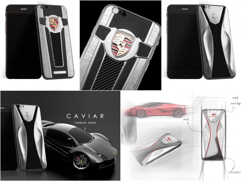 Caviar выпустил iPhone 6 в стиле Ferrari, Bentley, Porsche и Mercedes