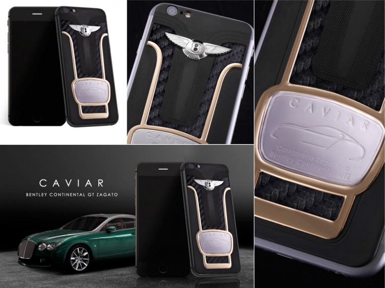 Caviar выпустил iPhone 6 в стиле Ferrari, Bentley, Porsche и Mercedes