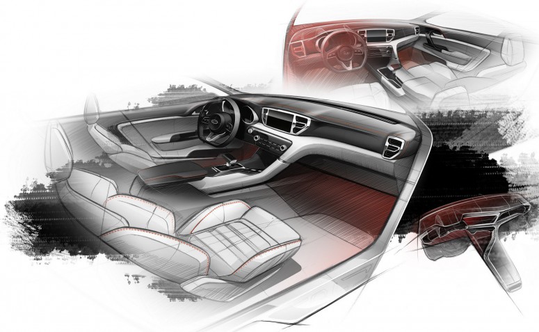 Kia Sportage четвертого поколения будет подражать Porsche