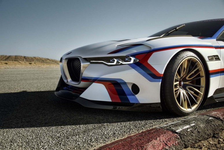BMW CSL Hommage превратился в «гонщика»