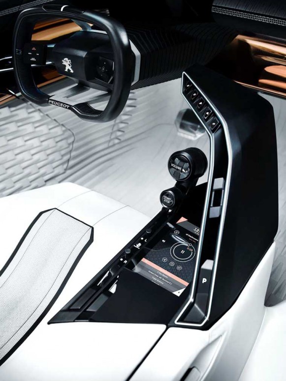 Новый концепт Peugeot Fractal напоминает «гонщика» из Gran Turismo 6