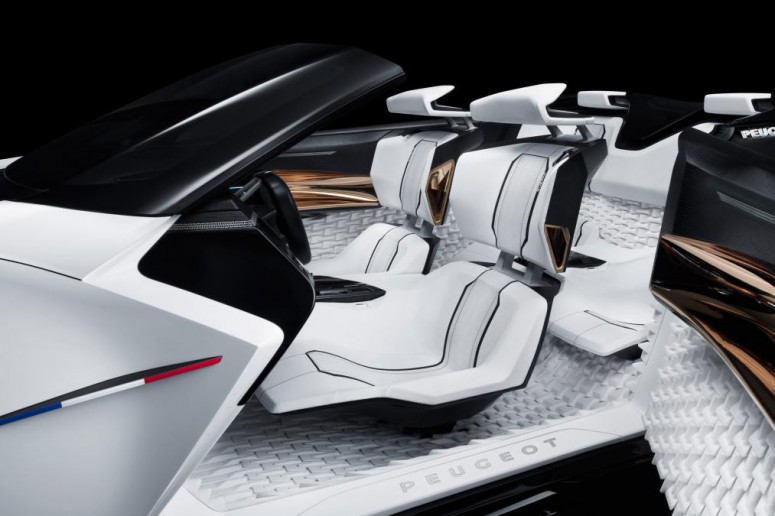 Новый концепт Peugeot Fractal напоминает «гонщика» из Gran Turismo 6