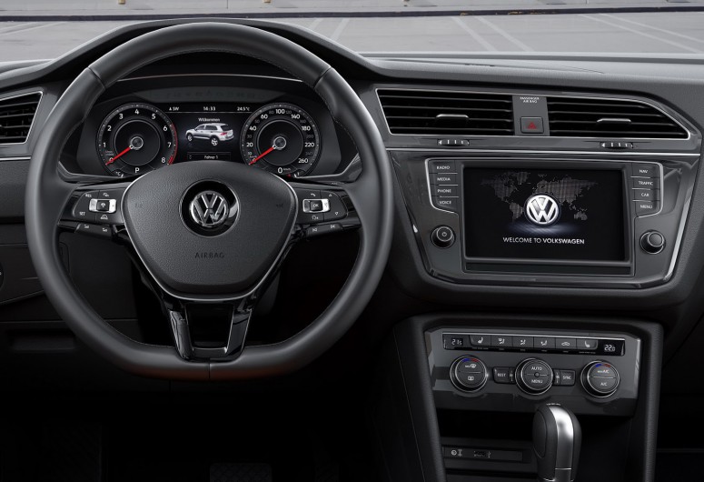 VW анонсировал новый внедорожник 2017 Tiguan
