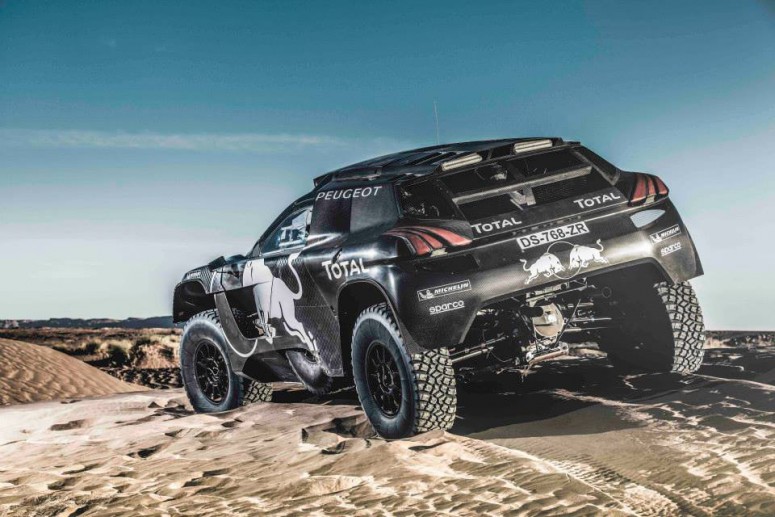 Раллийный Peugeot 2008 DKR обновился для 2016 Dakar Rally [видео]