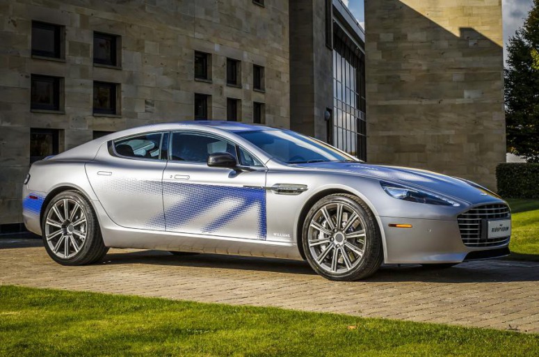 Электрический Aston Martin RapidE будет развивать до 1000 «лошадей»