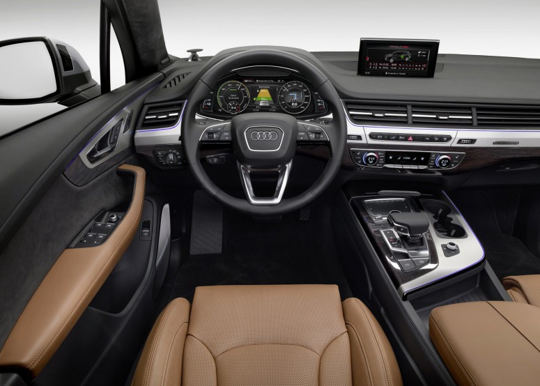 Audi поделилась подробностями Q7 e-tron 3.0TDI Quattro