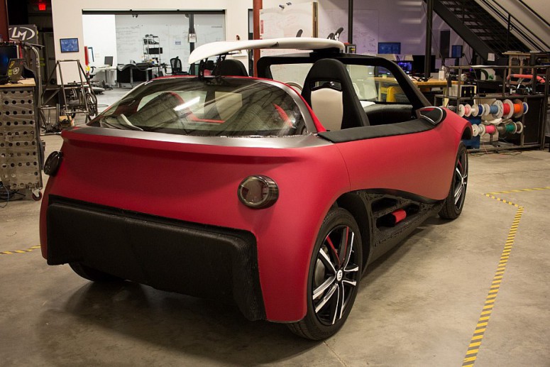 Серийный автомобиль, напечатанный на 3D-принтере, станет реальностью через 2 года