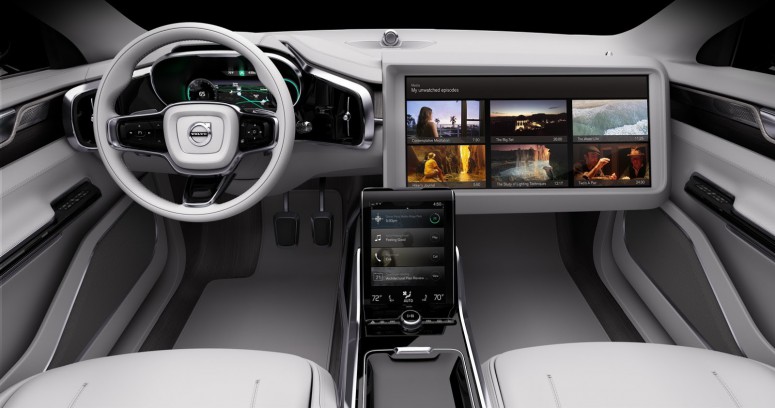 Volvo «Concept 26»: каким будет салон автономного автомобиля [видео]