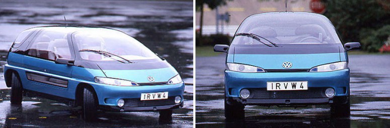 Технологии 21 века Volkswagen показал еще в 1989 году [видео]