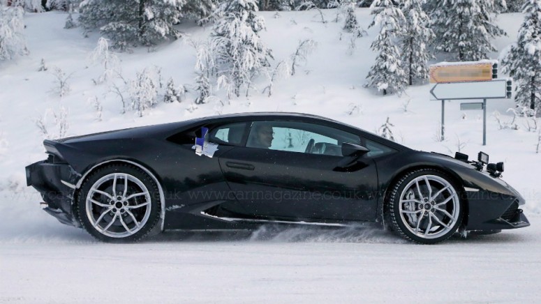 Lamborghini приступил к испытаниям новой модификации Huracan