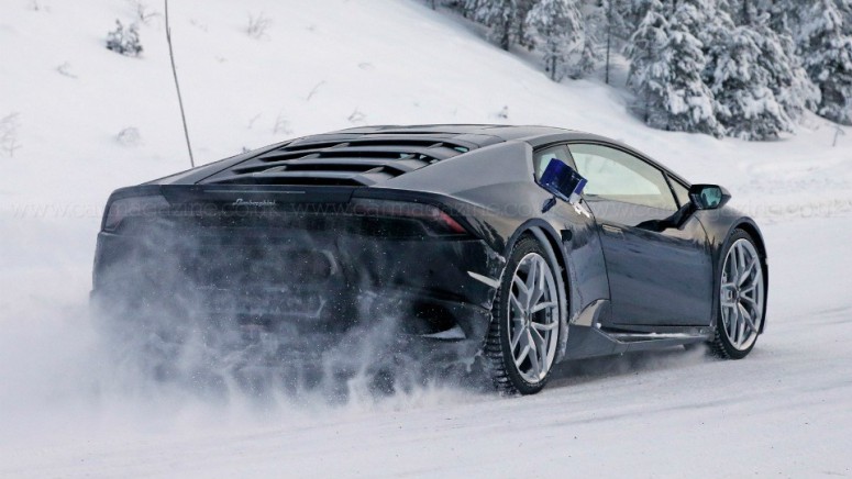 Lamborghini приступил к испытаниям новой модификации Huracan
