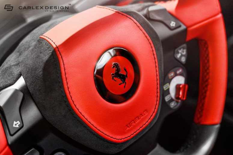 Поляки сделали сверхроскошный интерьер для Ferrari 458 Spider