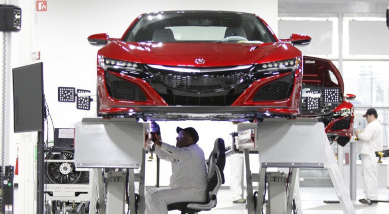 Honda NSX: выпуск суперкара начнется в конце апреля