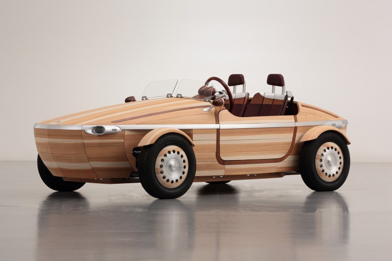 Toyota привезет на Миланскую неделю дизайна деревянный электрородстер
