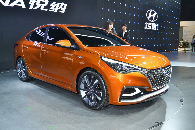 В Пекине раскрыли внешность следующего Hyundai Accent