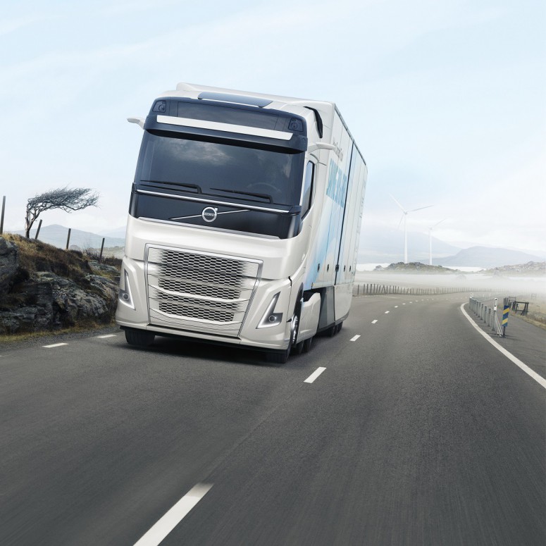 Volvo представил концептуальный грузовик с оптимальной аэродинамикой