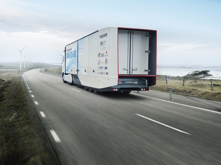 Volvo представил концептуальный грузовик с оптимальной аэродинамикой