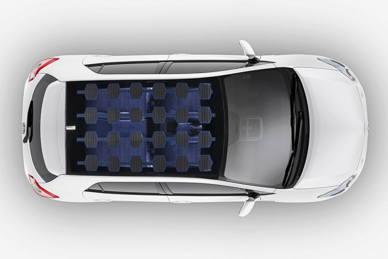 Toyota Prius 2017 обзаведётся солнечными батареями на крыше