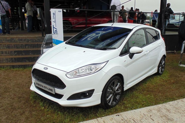 Ford привез в Гудвуд Fiesta, Focus и Mondeo в комплектации ST-Line