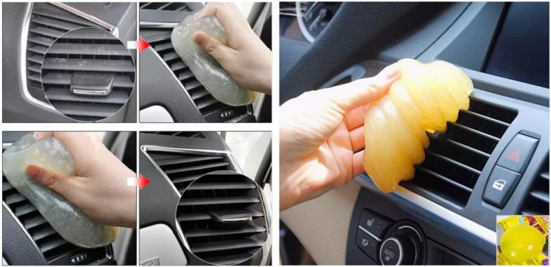 Простые советы: проверяем гелевый очиститель против пыли в машине