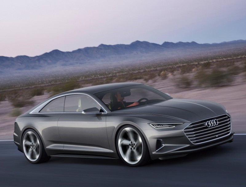 Роскошный Audi A9 e-Tron выйдет конкурировать с Tesla Model S