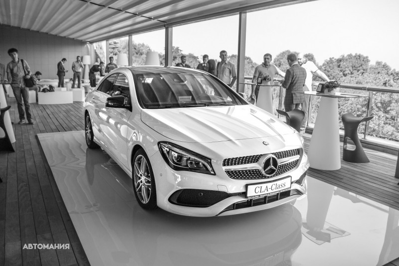В Киеве представили обновленный Mercedes-Benz CLA
