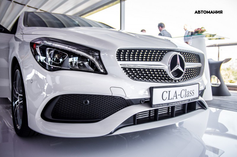 В Киеве представили обновленный Mercedes-Benz CLA