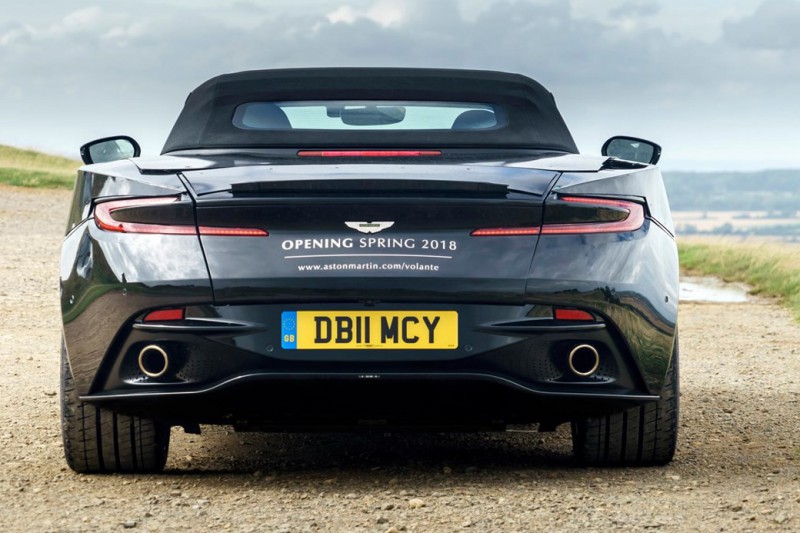 В 2018 году Aston Martin выпустит открытую версию купе DB11: фото
