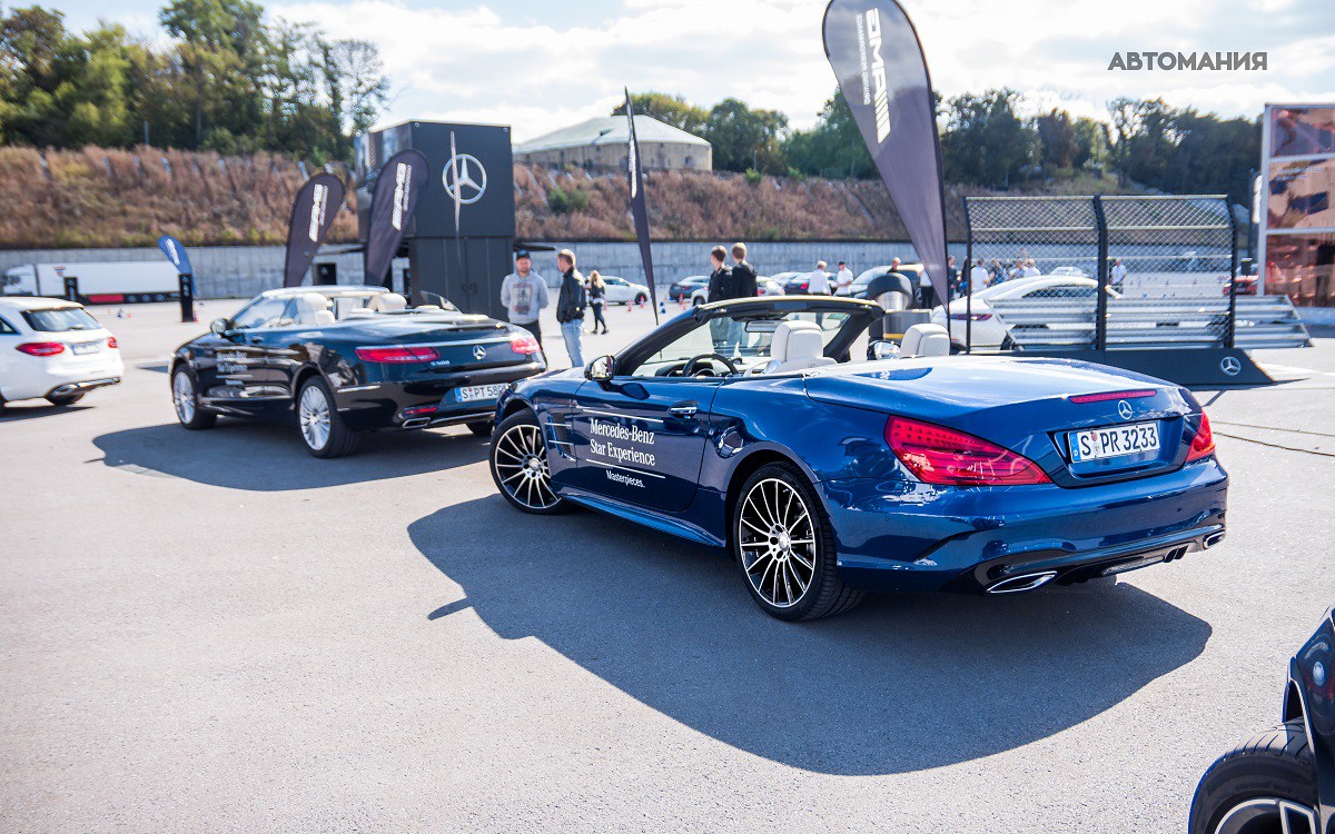 Даем жару и визгу на роад-шоу Mercedes-Benz Star Experience