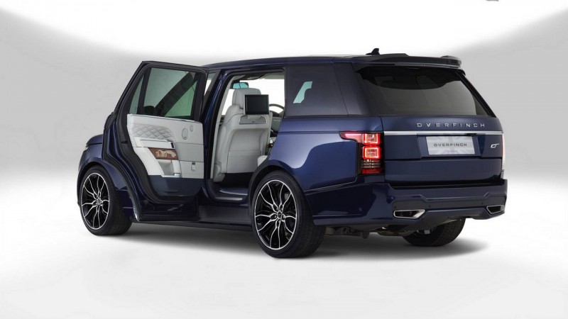 Сверхроскошная версия Range Rover от тюнинг-ателье Overfinch