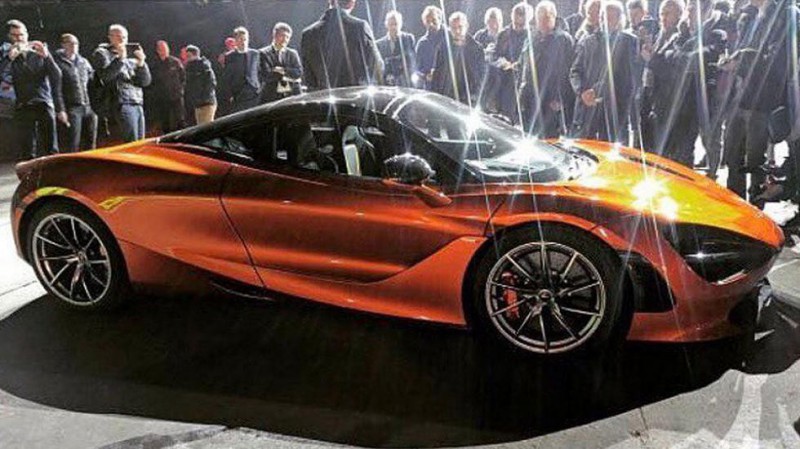 Первое фото нового McLaren без камуфляжа