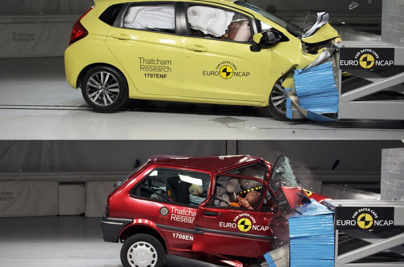 Euro NCAP: как изменилась безопасность автомобиля за 20 лет [2 видео]