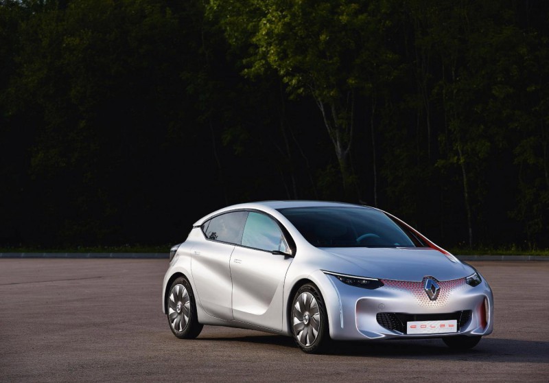 Renault интригует электрокаром «EV Surprise», который привезет в Женеву