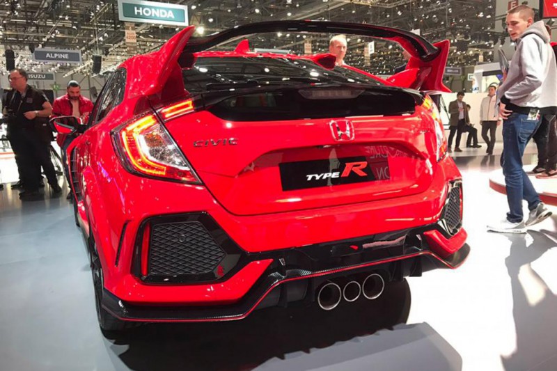 2018 Honda Civic Type R: новые подробности
