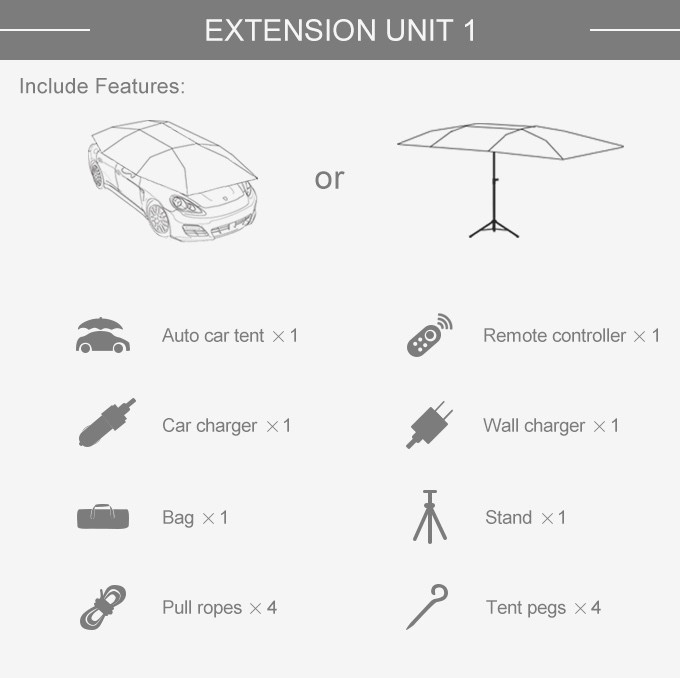 Kickstarter анонсировал автоматический зонтик для автомобиля [3 видео]