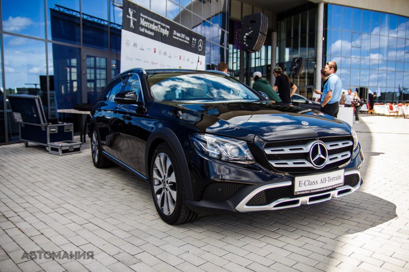 MercedesTrophy 2017: в Украине представили Е-Class купе и универсал для бездорожья