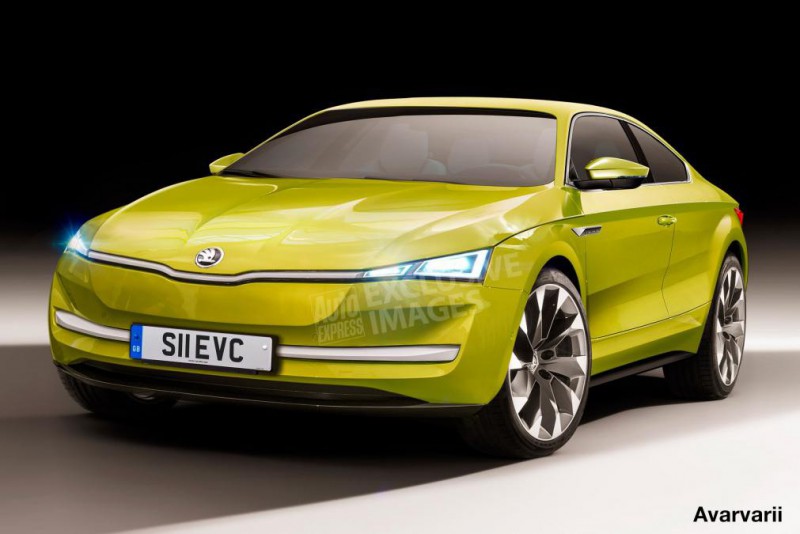Skoda разработает чисто электрический спортивный автомобиль