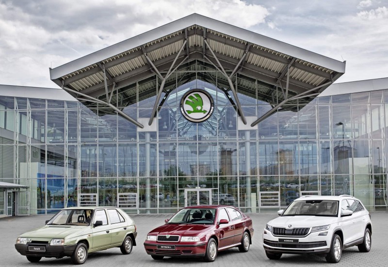 Skoda отметила 15-миллионный автомобиль, выпущенный под патронажем VW
