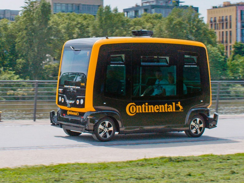 Continental CUbE может стать автономным городским такси