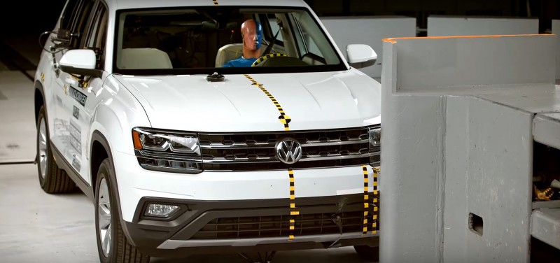 2018 Volkswagen Atlas испытали на безопасность [видео]
