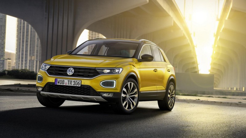 Новый внедорожник 2018 VW T-Roc представили на специальном мероприятии [видео]