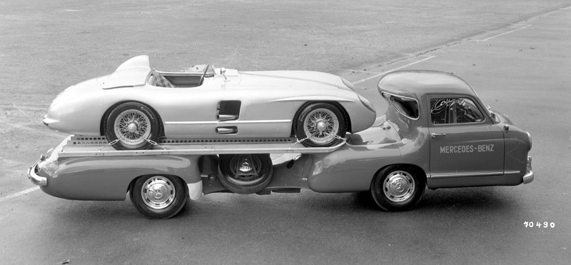Прототип первого эвакуатора создал Mercedes-Benz 63 года назад