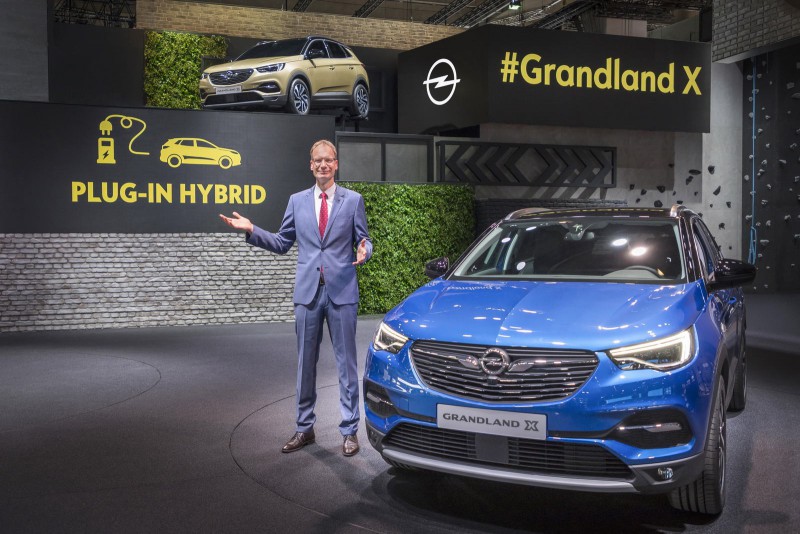 Франкфурт 2017: новый Opel Grandland X станет первым гибридом автопроизводителя