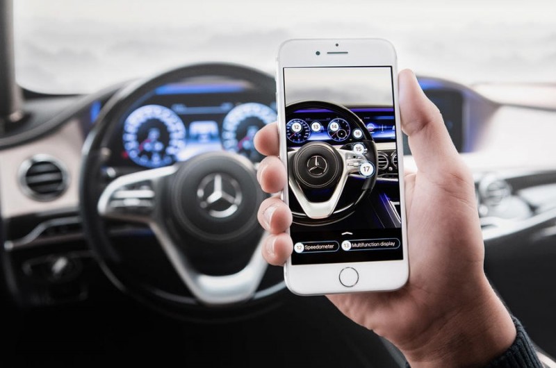 О попытке проникновения автомобили Mercedes сообщат на смартфон