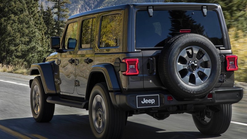 Новый 2018 Jeep Wrangler официально представили в Лос-Анджелесе