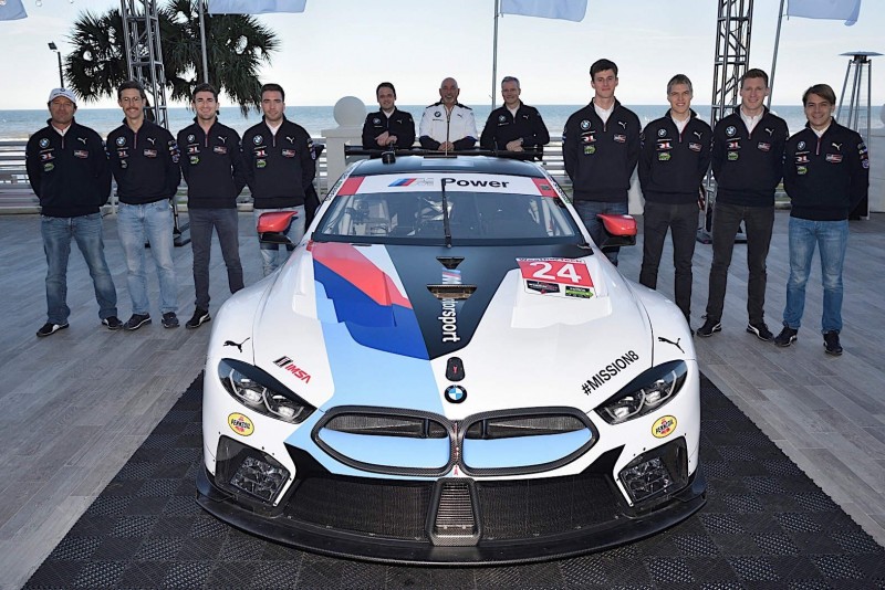 Новая BMW M8 GTE дебютирует в Дайтоне