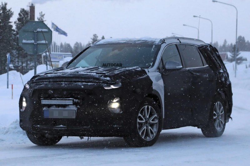 2018 Hyundai Santa Fe анонсировал свою премьеру на Женевском автосалоне
