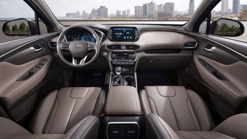 Новый 2019 Hyundai Santa Fe раскрыл свои секреты