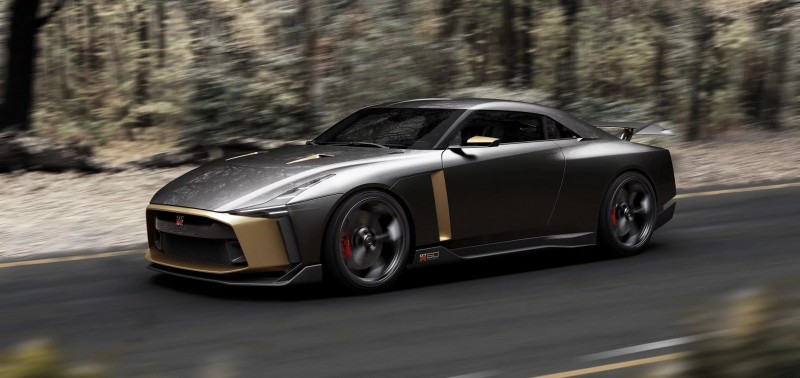 Nissan GT-R50 от Italdesign впервые показали в Гудвуде [видео]